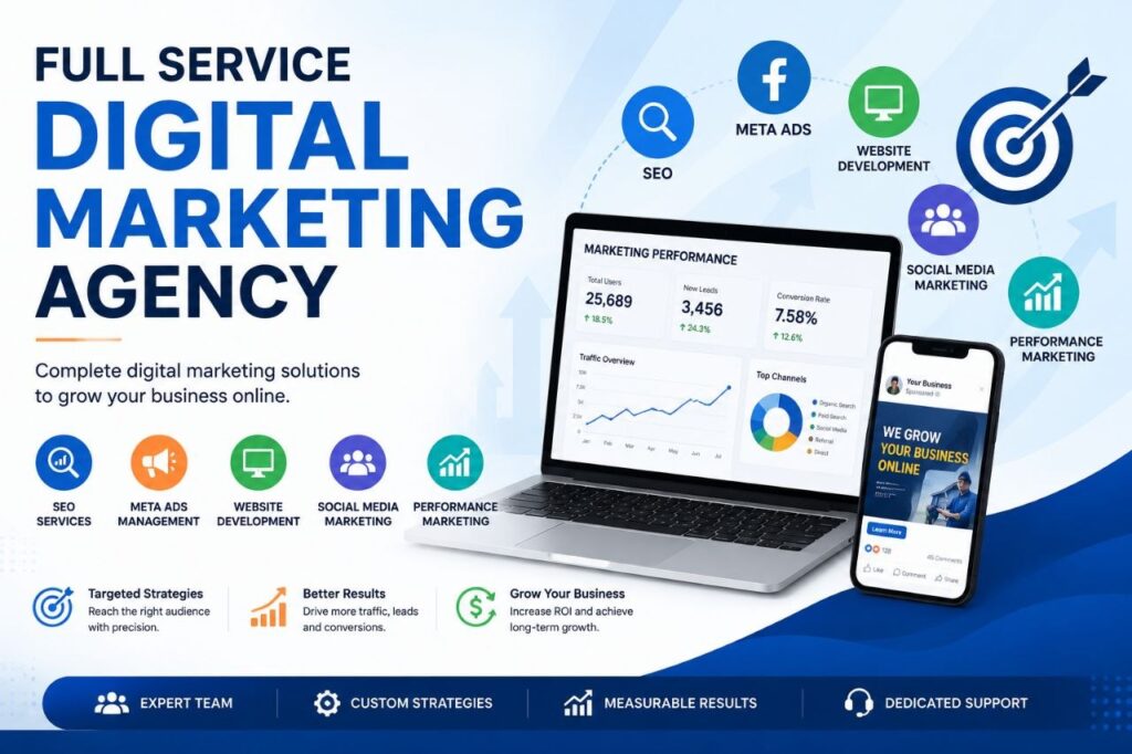 Full service digital marketing agency